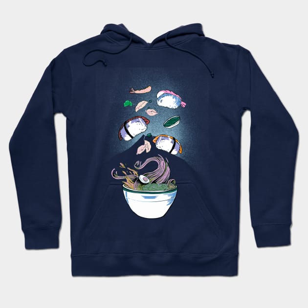 Sushi - all you can eat - strange Hoodie by Uwaki